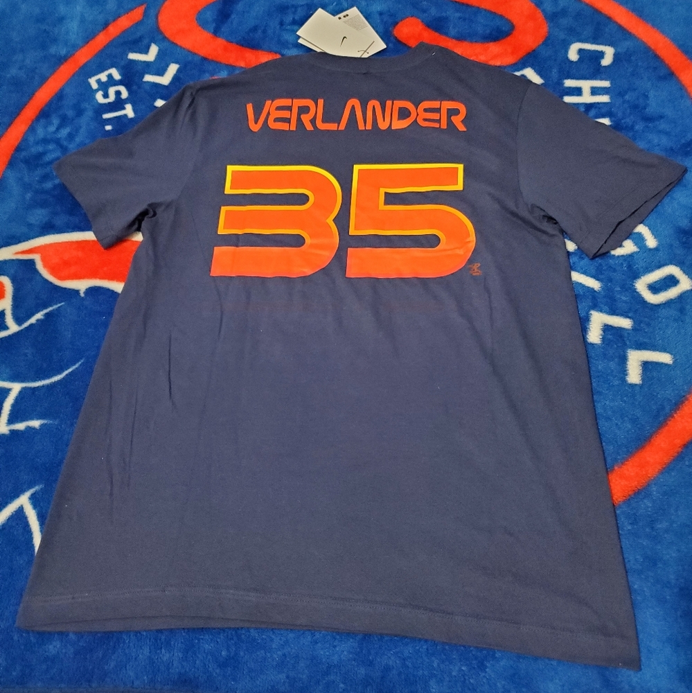 Nike Justin Verlander Houston Astros Player Tee Sz M